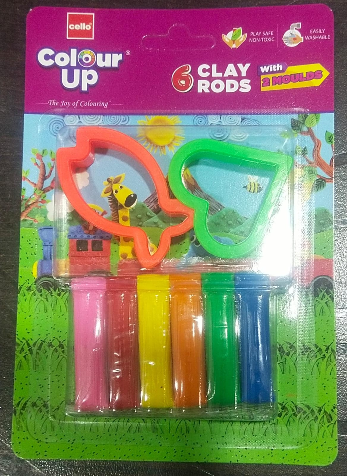 CELLO COLORUP 6PC CLAY